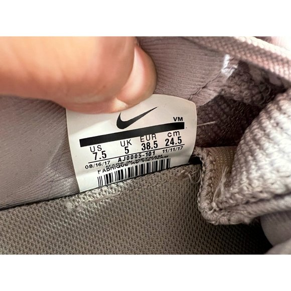 Nike Womens Air Max Sequent 3 C Running Shoes Gray AJ0005-101 Textile 7.5M - Picture 8 of 8